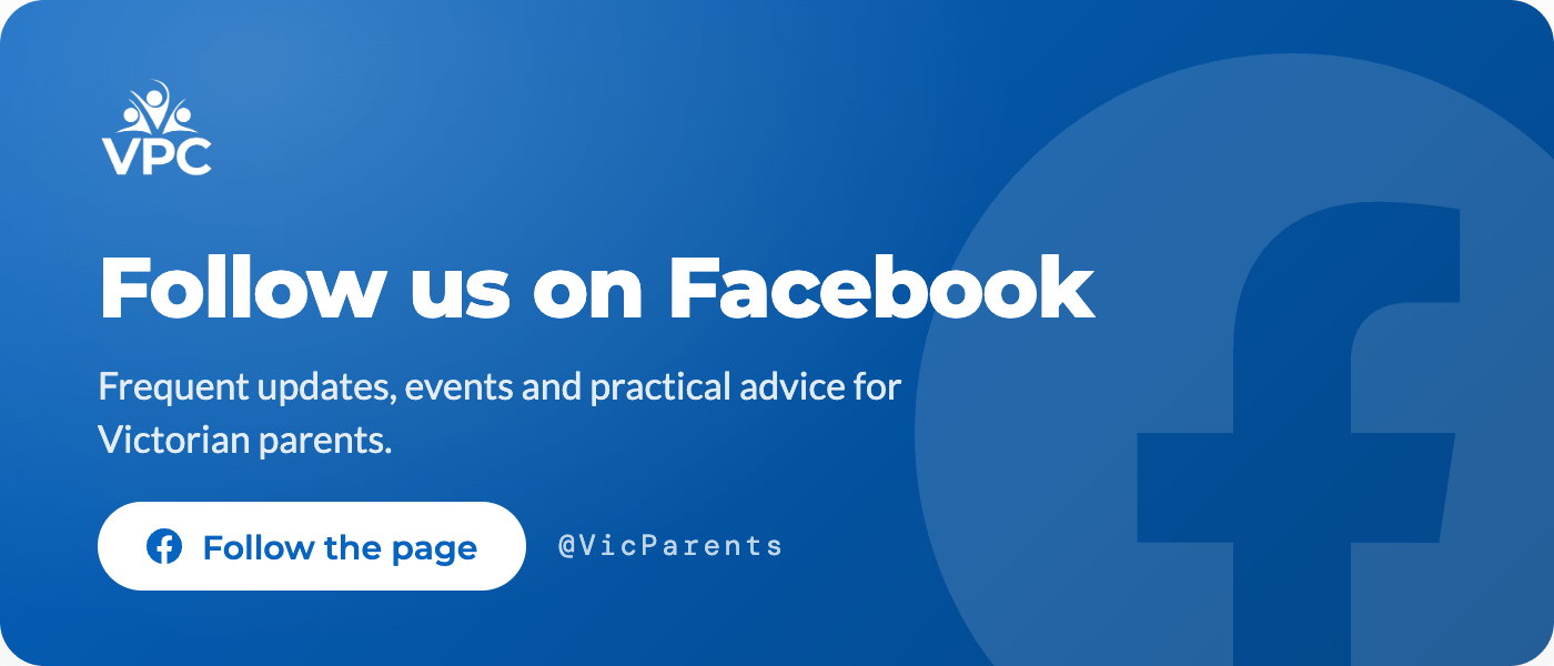 Follow the Victorian Parents Council on Facebook
