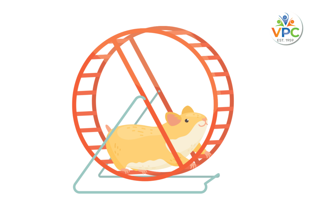 Hamster wheel Blog picture branded 14Jul24 1 1024x683 - Are You Stuck on a Hamster Wheel?