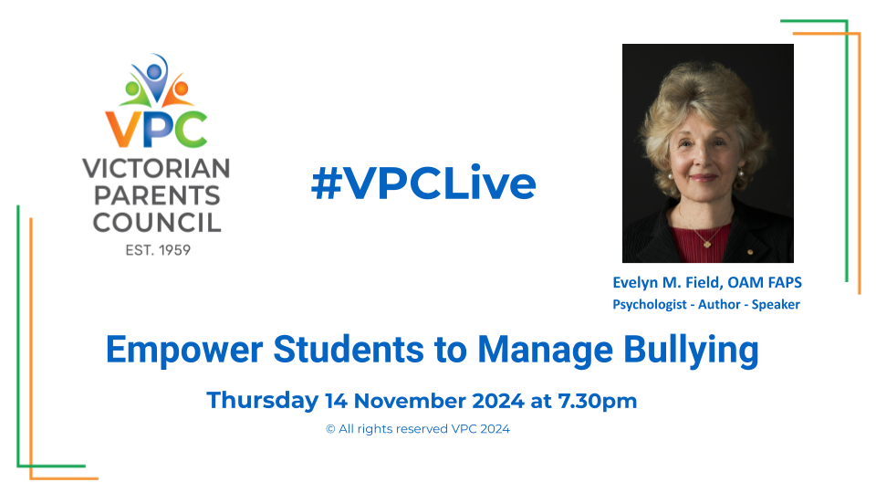 VPCLive FINAL Evelyn Field Thursday 14 Nov2024 slide - VPC E-News October 2024